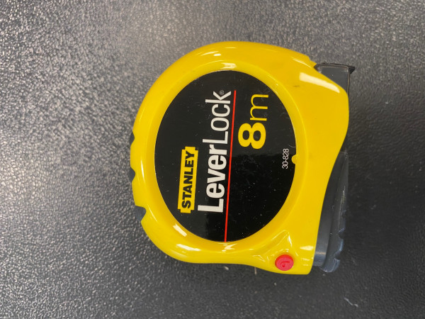 STANLEY LeverLock Premium Bandmaß 8m